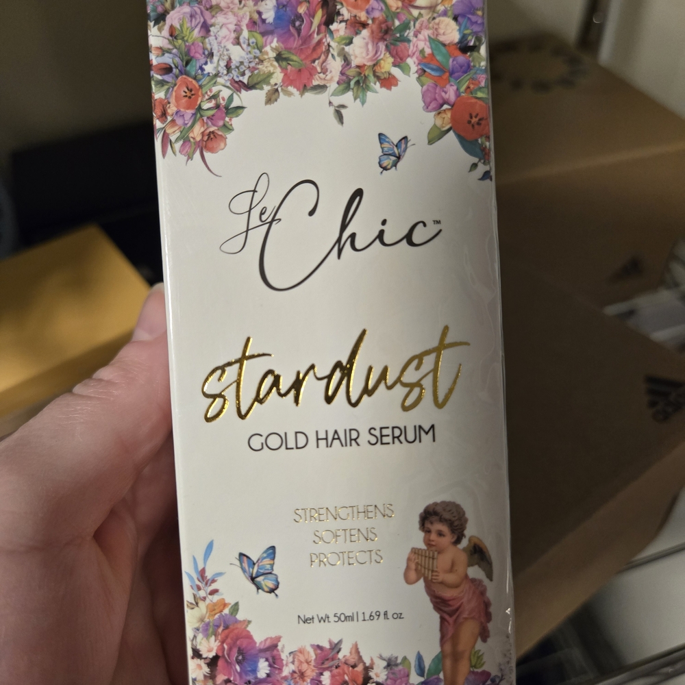 chic Stardust Gold Hair Serum